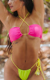 OBL Swimwear Ilhabela String Bandeau Bikini