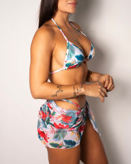 Flora Bikini Sarong Cover Up
