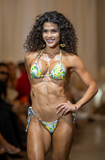 Etila Esttese Collection Jewelry and Brazilian Rainforest Bikini Set