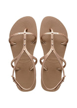 Havaianas Women's Flip Flops Allure Maxi Sandal Rose Gold Sandals