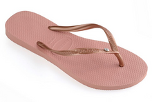 Havaianas Women's Flip Flops Slim Crystal Glamour SW Sandals Rose Nude