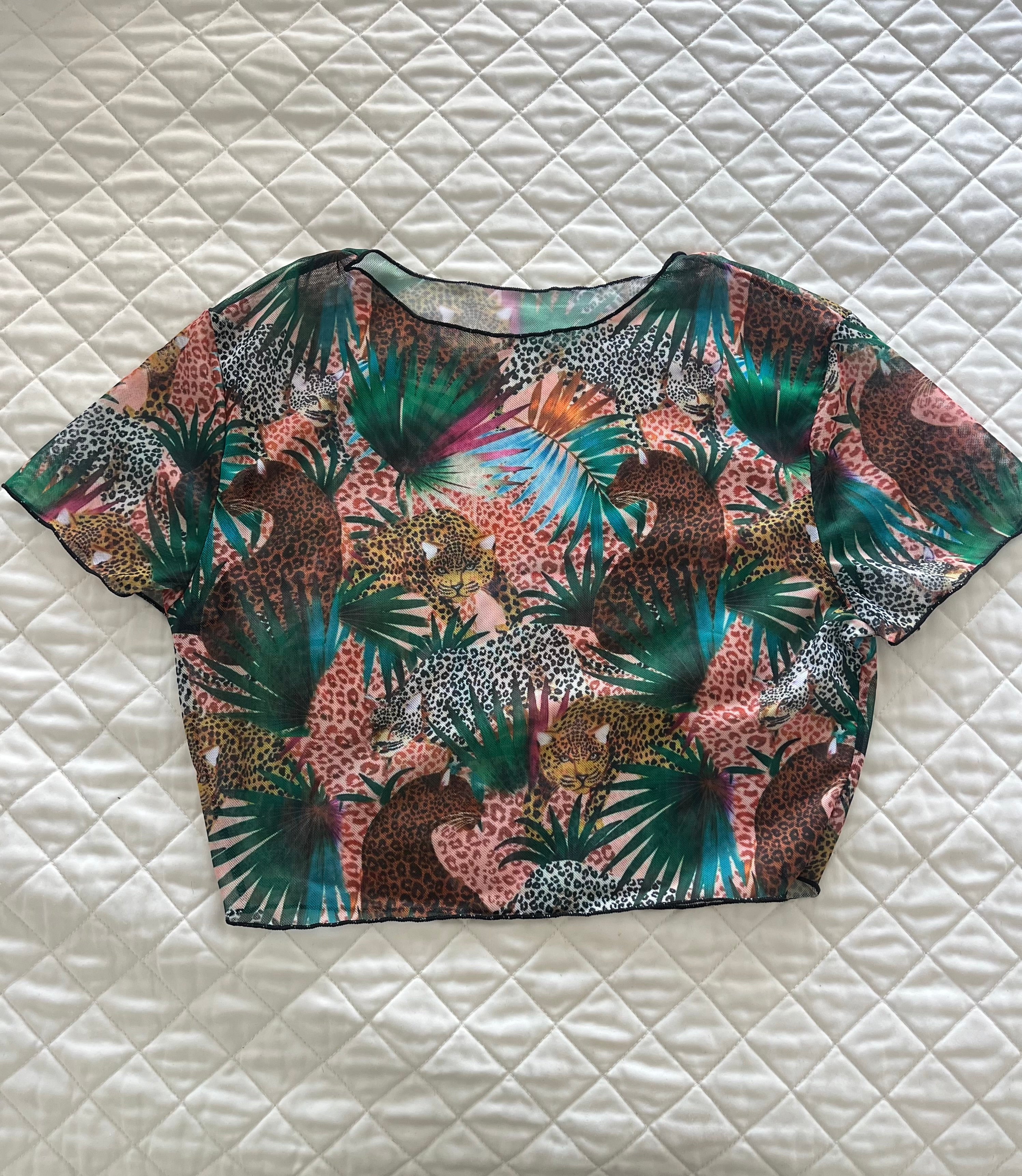 Amazonia Bikini Crop Top Cover Up