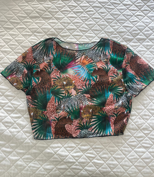 Amazonia Bikini Crop Top Cover Up