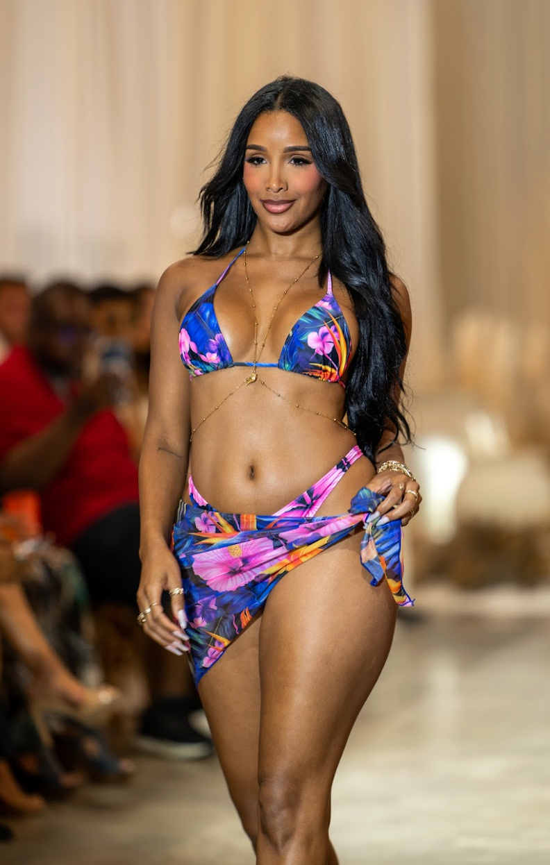Vicky Esttese Collection Jewelry and Brazilian Rainforest Bikini Set