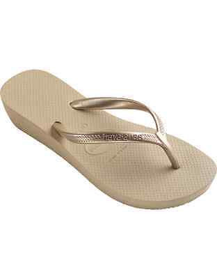 Havaianas Women's Flip Flops High Light Sand Grey (Beige) Sandals / Wedges