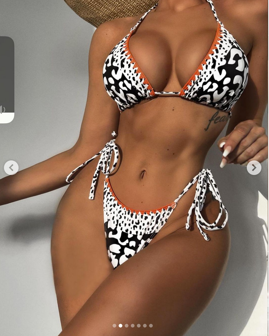 OBL Swimwear Art Deco Bikini