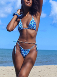 OBL Swimwear Blue Splash Bikini
