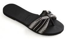 Havaianas Women`s Flip Flops You St Tropez Fita Sandals Black Sandal