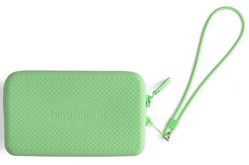 Havaianas Beach Mini Bag Water Resistant purse / phone case Hydro Green