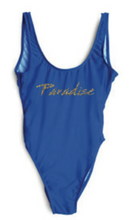Private Party Swimwear Paradise One Piece Swimsuit Blue 1-PC Swimsuit