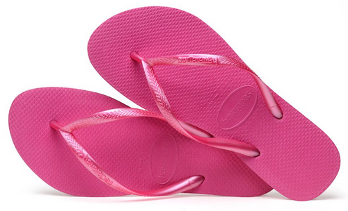 Havaianas Women's Flip Flops Slim Style Sandals Hollywood Rose Sandals