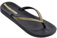 Ipanema Women`s Flip Flops Ana Metallic IV Sandal Beige Gold Brazilian Sandals