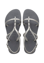 Havaianas Women's Flip Flops Allure Maxi Sandal Steel Grey Sandals